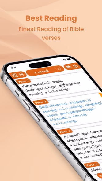 Tamil Bible - Easy Read Bible Screenshot 2 - AppWisp.com Tamil Bible - Easy Read Bible Screenshot 2 - AppWisp.com