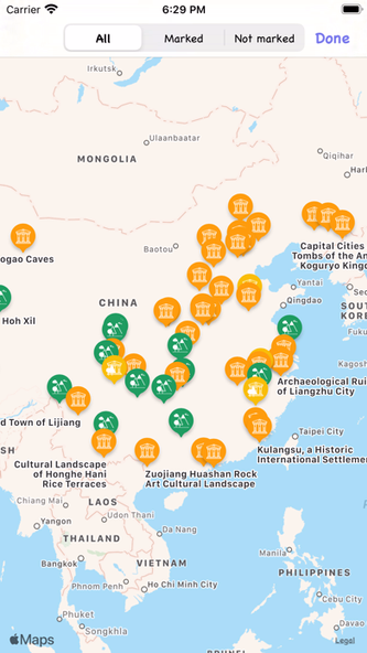 China Travel Map: I Have Been Screenshot 4 - AppWisp.com China Travel Map: I Have Been Screenshot 4 - AppWisp.com