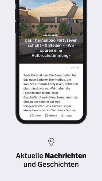 Badener Tagblatt News Screenshot 2 - AppWisp.com Badener Tagblatt News Screenshot 2 - AppWisp.com