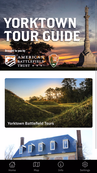 Yorktown Tour Guide Screenshot 1 - AppWisp.com Yorktown Tour Guide Screenshot 1 - AppWisp.com
