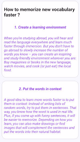 English-Dex Vocabulary Builder Screenshot 4 - AppWisp.com English-Dex Vocabulary Builder Screenshot 4 - AppWisp.com