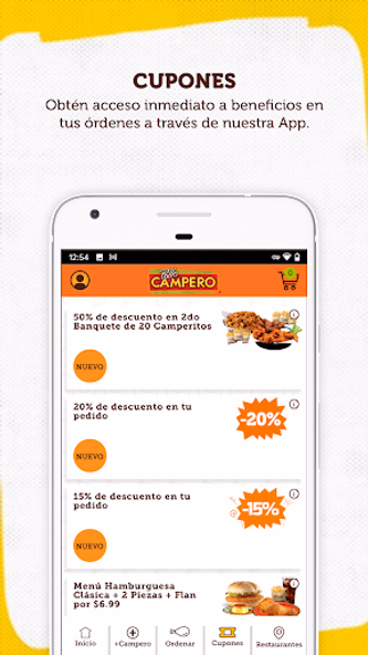 Pollo Campero El Salvador Screenshot 4 - AppWisp.com Pollo Campero El Salvador Screenshot 4 - AppWisp.com