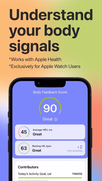 Stress Monitor for Watch Screenshot 1 - AppWisp.com Stress Monitor for Watch Screenshot 1 - AppWisp.com