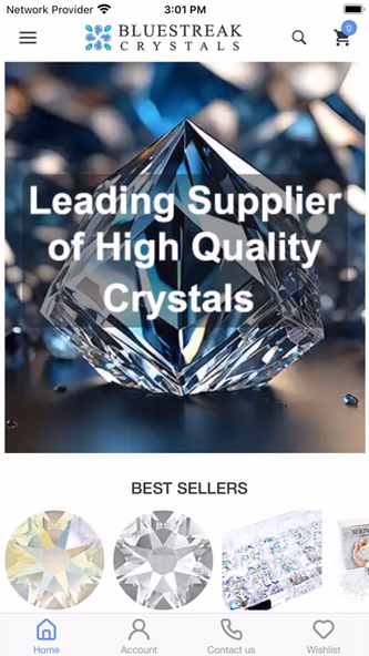 Bluestreak Crystals Screenshot 1 - AppWisp.com Bluestreak Crystals Screenshot 1 - AppWisp.com
