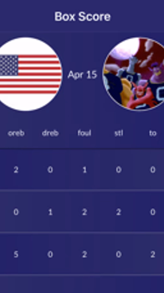 Easy Stats for Basketball Screenshot 3 - AppWisp.com Easy Stats for Basketball Screenshot 3 - AppWisp.com