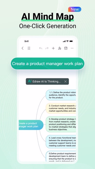 EdrawMind: AI Mind Map, Notes Screenshot 3 - AppWisp.com EdrawMind: AI Mind Map, Notes Screenshot 3 - AppWisp.com