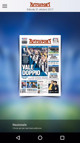 Tuttosport HD Screenshot 1 - AppWisp.com Tuttosport HD Screenshot 1 - AppWisp.com