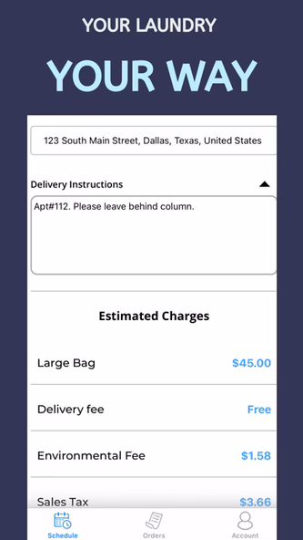 Laundry On Demand Screenshot 3 - AppWisp.com Laundry On Demand Screenshot 3 - AppWisp.com