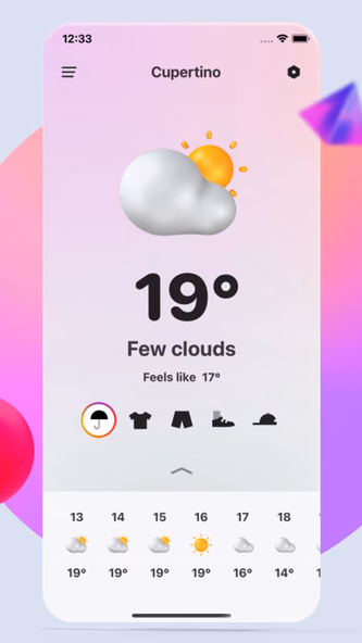 Dress Weather—Clothes forecast Screenshot 2 - AppWisp.com Dress Weather—Clothes forecast Screenshot 2 - AppWisp.com