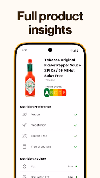 Food Check: AI Product Scanner Screenshot 3 - AppWisp.com Food Check: AI Product Scanner Screenshot 3 - AppWisp.com