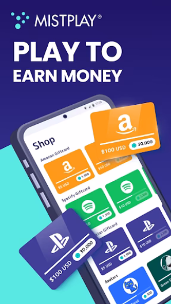 MISTPLAY: Play to Earn Money Screenshot 1 - AppWisp.com MISTPLAY: Play to Earn Money Screenshot 1 - AppWisp.com