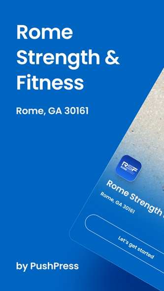 Rome Strength & Fitness Screenshot 1 - AppWisp.com Rome Strength & Fitness Screenshot 1 - AppWisp.com