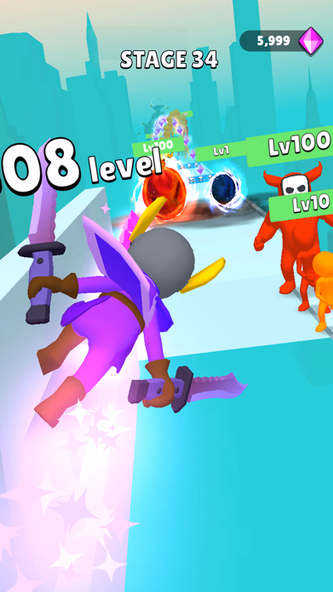 Hit & Run: Solo Leveling Screenshot 1 - AppWisp.com Hit & Run: Solo Leveling Screenshot 1 - AppWisp.com