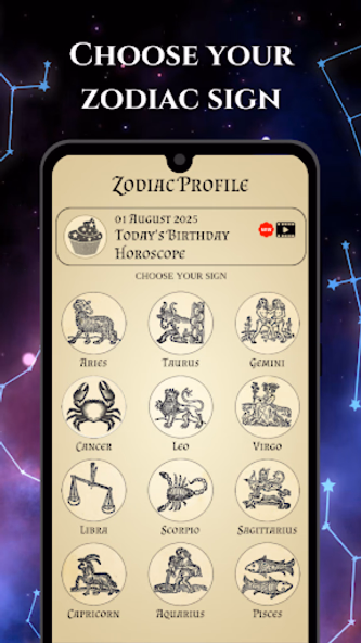 Daily Horoscope - Zodiac Signs Screenshot 2 - AppWisp.com Daily Horoscope - Zodiac Signs Screenshot 2 - AppWisp.com