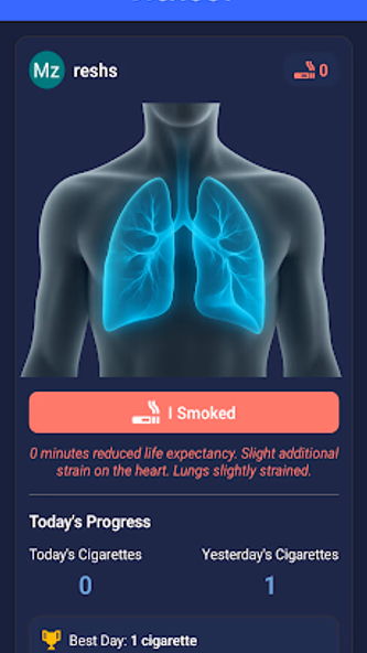 Ashout - Stop smoking Screenshot 4 - AppWisp.com Ashout - Stop smoking Screenshot 4 - AppWisp.com