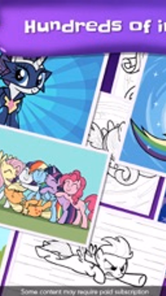 My Little Pony Color By Magic Screenshot 1 - AppWisp.com My Little Pony Color By Magic Screenshot 1 - AppWisp.com