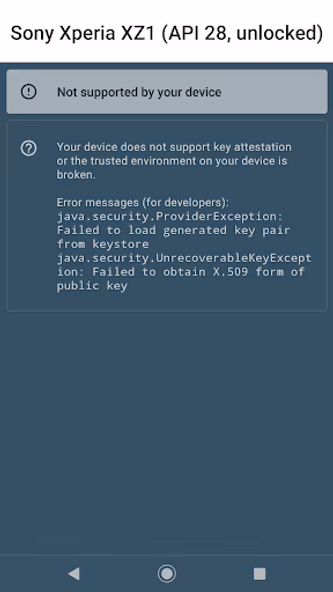 Key Attestation Demo Screenshot 4 - AppWisp.com Key Attestation Demo Screenshot 4 - AppWisp.com