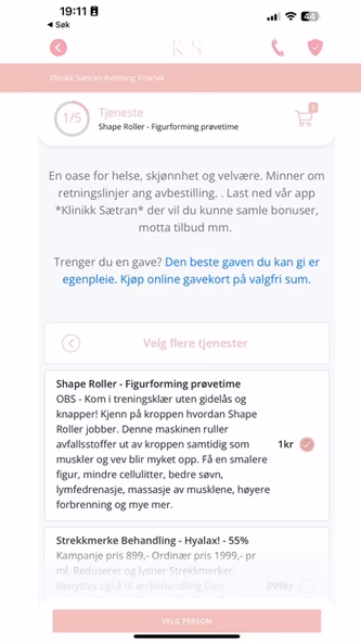 Klinikk Sætran Screenshot 2 - AppWisp.com Klinikk Sætran Screenshot 2 - AppWisp.com