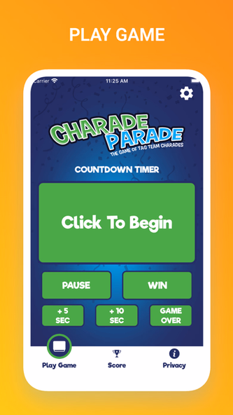 Charade Parade Screenshot 4 - AppWisp.com Charade Parade Screenshot 4 - AppWisp.com