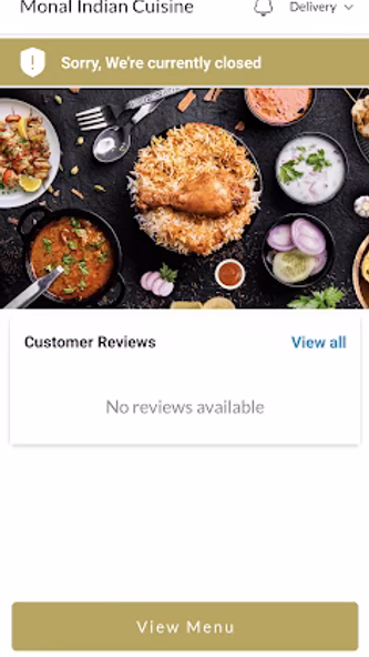 Monal Indian Cuisine Screenshot 2 - AppWisp.com Monal Indian Cuisine Screenshot 2 - AppWisp.com