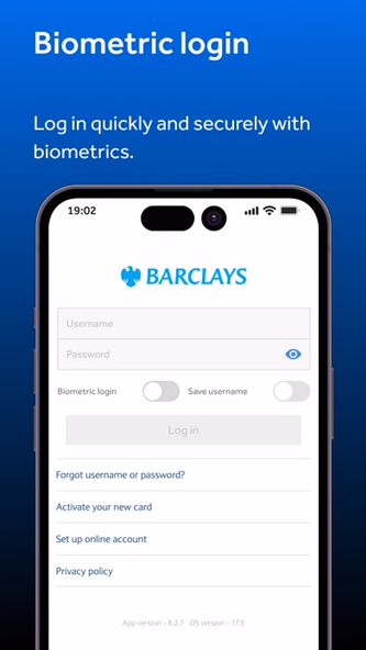 Barclays US Screenshot 1 - AppWisp.com Barclays US Screenshot 1 - AppWisp.com