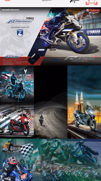 Yamaha Motor Malaysia Screenshot 1 - AppWisp.com Yamaha Motor Malaysia Screenshot 1 - AppWisp.com