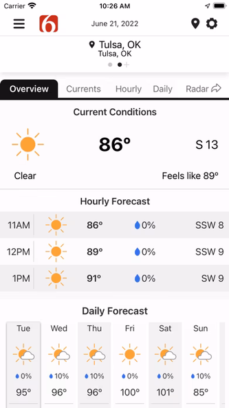 News on 6 Weather Screenshot 2 - AppWisp.com News on 6 Weather Screenshot 2 - AppWisp.com