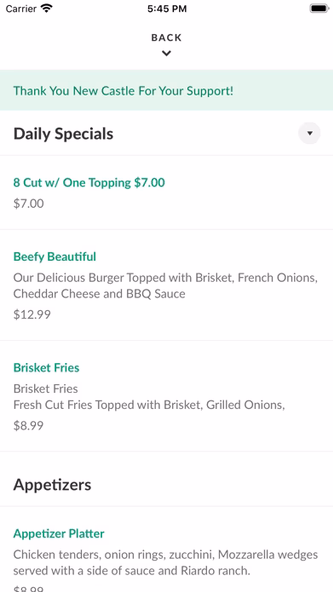 Riardo's Bar & Grill Screenshot 3 - AppWisp.com Riardo's Bar & Grill Screenshot 3 - AppWisp.com