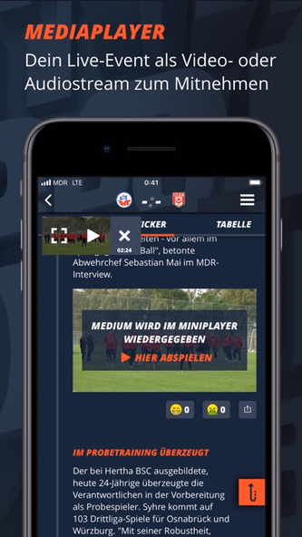 MDR Sport im Osten: Sport News Screenshot 3 - AppWisp.com MDR Sport im Osten: Sport News Screenshot 3 - AppWisp.com