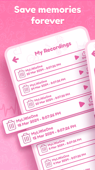 Hear My Baby Heartbeat Monitor Screenshot 3 - AppWisp.com Hear My Baby Heartbeat Monitor Screenshot 3 - AppWisp.com