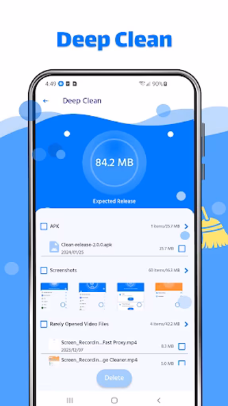 Phone Cleaner - storage saver Screenshot 3 - AppWisp.com Phone Cleaner - storage saver Screenshot 3 - AppWisp.com