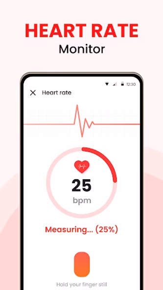 Heart Rate Monitor and Tracker Screenshot 1 - AppWisp.com Heart Rate Monitor and Tracker Screenshot 1 - AppWisp.com