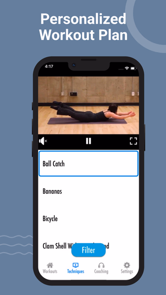 Pilates Workout Routines Screenshot 3 - AppWisp.com Pilates Workout Routines Screenshot 3 - AppWisp.com