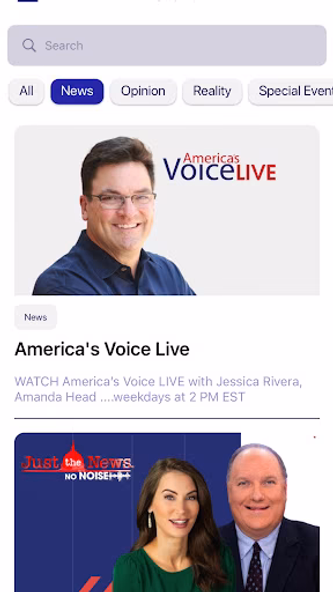 Real America’s Voice News Screenshot 2 - AppWisp.com Real America’s Voice News Screenshot 2 - AppWisp.com