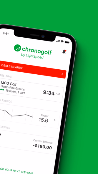 Chronogolf by Lightspeed Screenshot 2 - AppWisp.com Chronogolf by Lightspeed Screenshot 2 - AppWisp.com