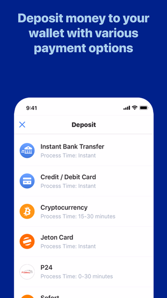 Jeton Wallet - global payments Screenshot 4 - AppWisp.com Jeton Wallet - global payments Screenshot 4 - AppWisp.com