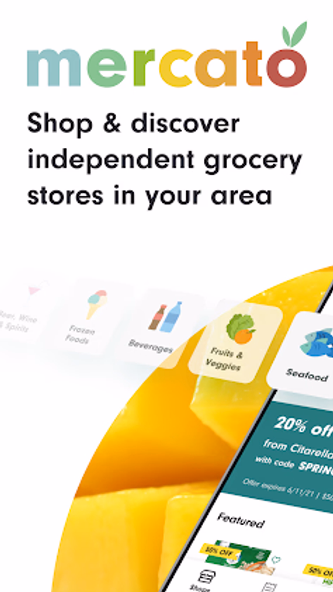 Mercato: Grocery Delivery Screenshot 1 - AppWisp.com Mercato: Grocery Delivery Screenshot 1 - AppWisp.com