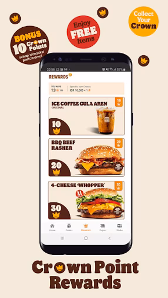Burger King Indonesia Screenshot 1 - AppWisp.com Burger King Indonesia Screenshot 1 - AppWisp.com