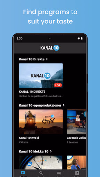 Kanal 10 Norge Screenshot 2 - AppWisp.com Kanal 10 Norge Screenshot 2 - AppWisp.com