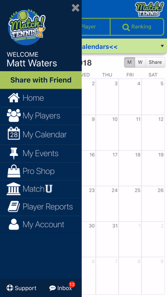 Match! Tennis App Screenshot 2 - AppWisp.com Match! Tennis App Screenshot 2 - AppWisp.com