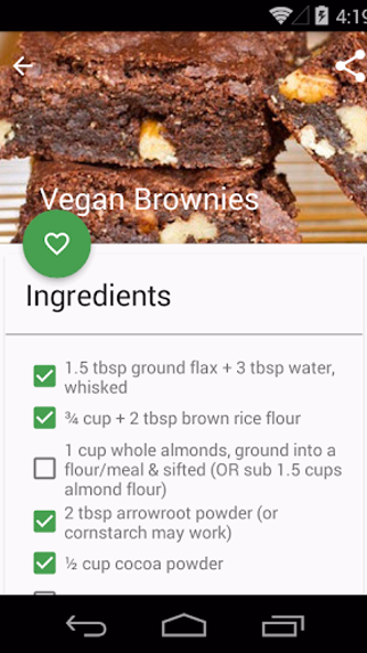 Vegan Recipes - Free Vegan Foo Screenshot 3 - AppWisp.com Vegan Recipes - Free Vegan Foo Screenshot 3 - AppWisp.com