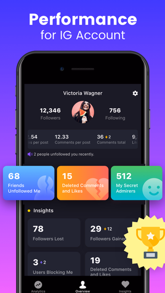 Ig Followers Reports Screenshot 4 - AppWisp.com Ig Followers Reports Screenshot 4 - AppWisp.com