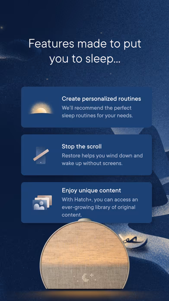Hatch Sleep Screenshot 3 - AppWisp.com Hatch Sleep Screenshot 3 - AppWisp.com