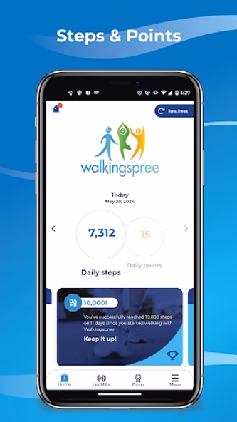 Walkingspree Screenshot 1 - AppWisp.com Walkingspree Screenshot 1 - AppWisp.com