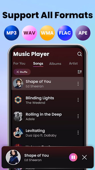 Music Player & MP3 - XMusic Screenshot 2 - AppWisp.com Music Player & MP3 - XMusic Screenshot 2 - AppWisp.com