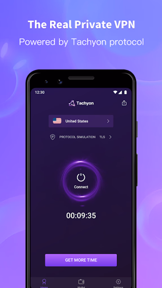 Tachyon VPN - Private Proxy Screenshot 1 - AppWisp.com Tachyon VPN - Private Proxy Screenshot 1 - AppWisp.com