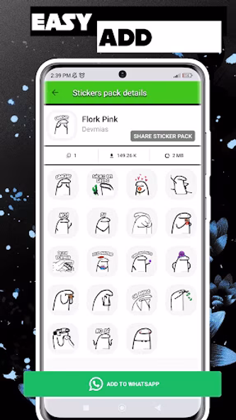Flork Stickers for whatsapp Screenshot 2 - AppWisp.com Flork Stickers for whatsapp Screenshot 2 - AppWisp.com