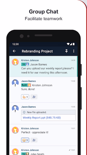 Chatwork - Business Chat App Screenshot 2 - AppWisp.com Chatwork - Business Chat App Screenshot 2 - AppWisp.com