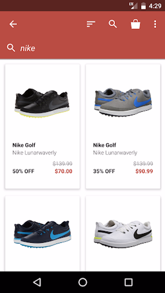 6PM - Shoes, Clothes & More Screenshot 2 - AppWisp.com 6PM - Shoes, Clothes & More Screenshot 2 - AppWisp.com