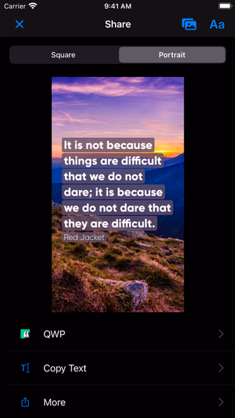 Daily Quote - Positive quotes Screenshot 4 - AppWisp.com Daily Quote - Positive quotes Screenshot 4 - AppWisp.com